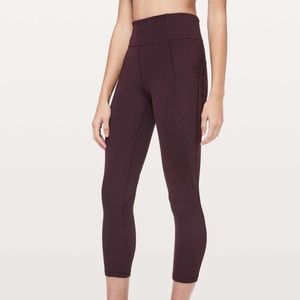 Lululemon Time to Sweat crop